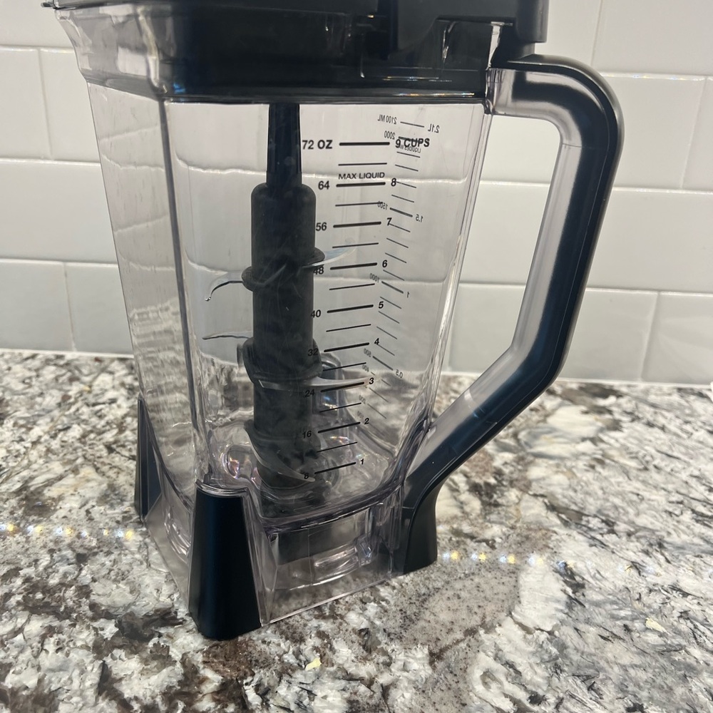 Black and Clear Blender Pitcher